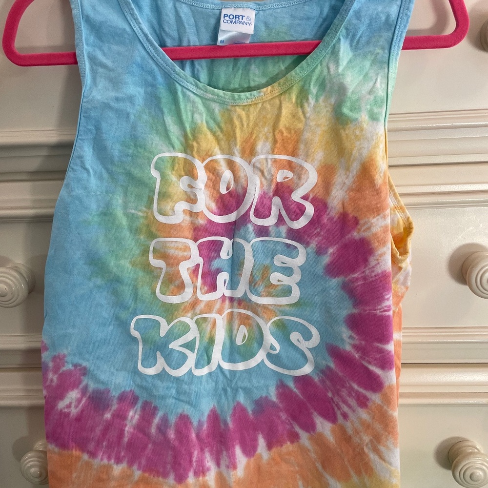 Dance Marathon For the Kids Tie Dye Tank